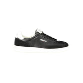 Blauer Black Leather Men Sneaker